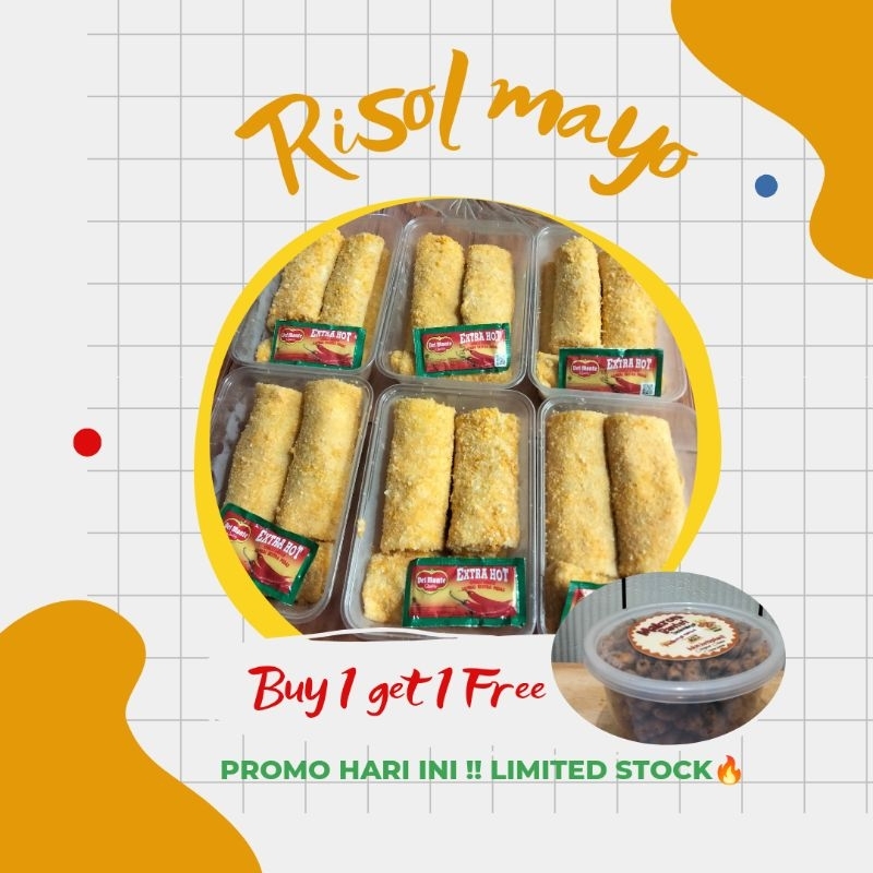 Jual Risol mayo frozen premium risol smoke beef | Shopee Indonesia