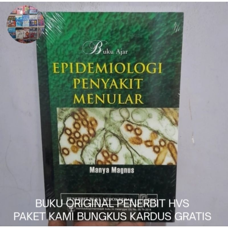Jual Buku Original Buku Ajar Epidemiologi Penyakit Menular - Manya ...