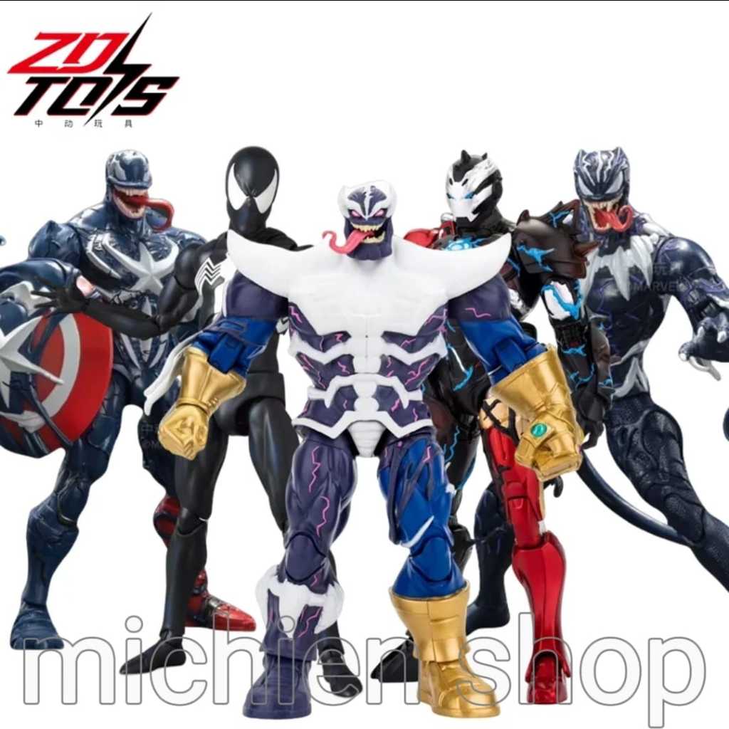 Jual ZD Toys Action Figure Termurah Captain America Spider-man
