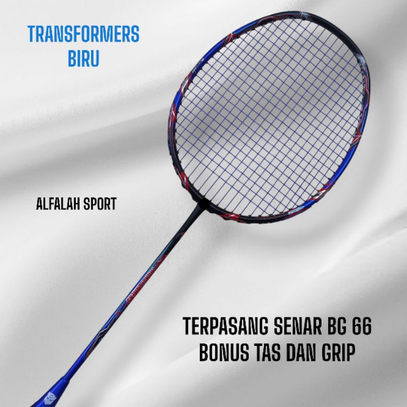 Jual RAKET BADMINTON TRANSFORMERS LIMITED EDITION 30 LBS - SIAP PAKAI ...