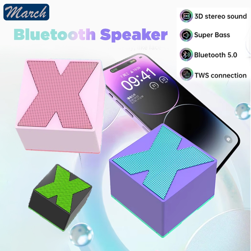 Jual Bluetooth Speaker Wireless 5.0 Portable Subwoofer Stereo Mini HiFi ...