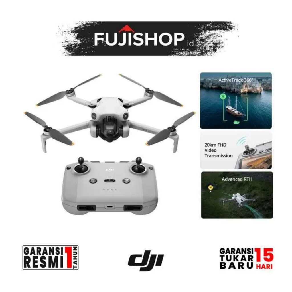 Jual DJI Mini 4 Pro RC N2 Drone Kamera Garansi Resmi | Shopee Indonesia