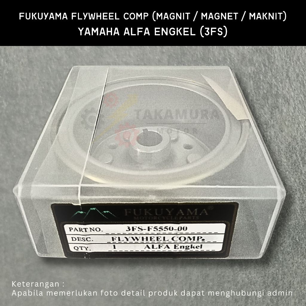 Jual Fukuyama Roda Gila Rotor Flywheel Comp Magnet Magnit Maknit Mahnet ...