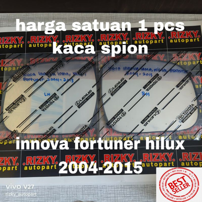Jual kaca spion kijang Innova inova lama hilux fortuner 2004_2015 ...
