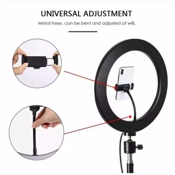 Paket Komplet Ringlight 26Cm Tripod 2.1M