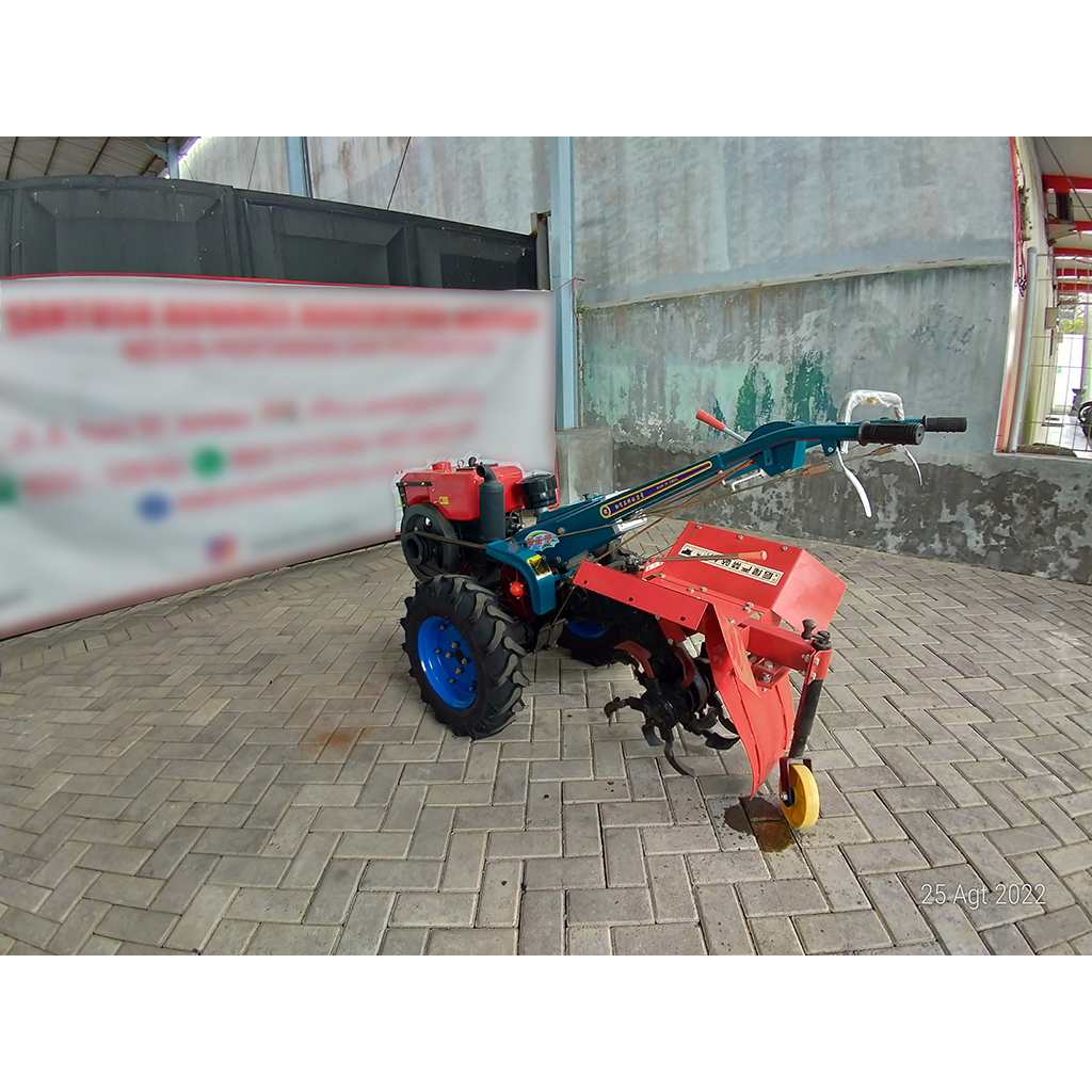 Jual Implement Ditcher Pembuat Parit dengan Traktor / Tractor Roda Dua ...