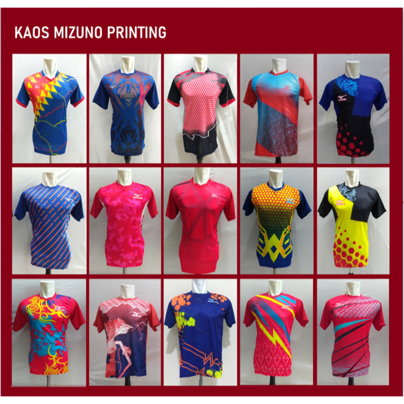 Jual KVM Kaos Voli Mizuno Kaos Volly Jersey Volly Atasan Volly Vollyball Murah Shopee Indonesia