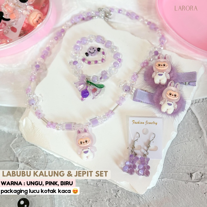Jual LABUBU Kalung Jepit Set Anak | Shopee Indonesia