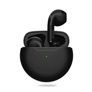 Pro 6 TWS Headset Bluetooth Gaming Earphone With Microphone Bass Headphone Wireless Earbuds