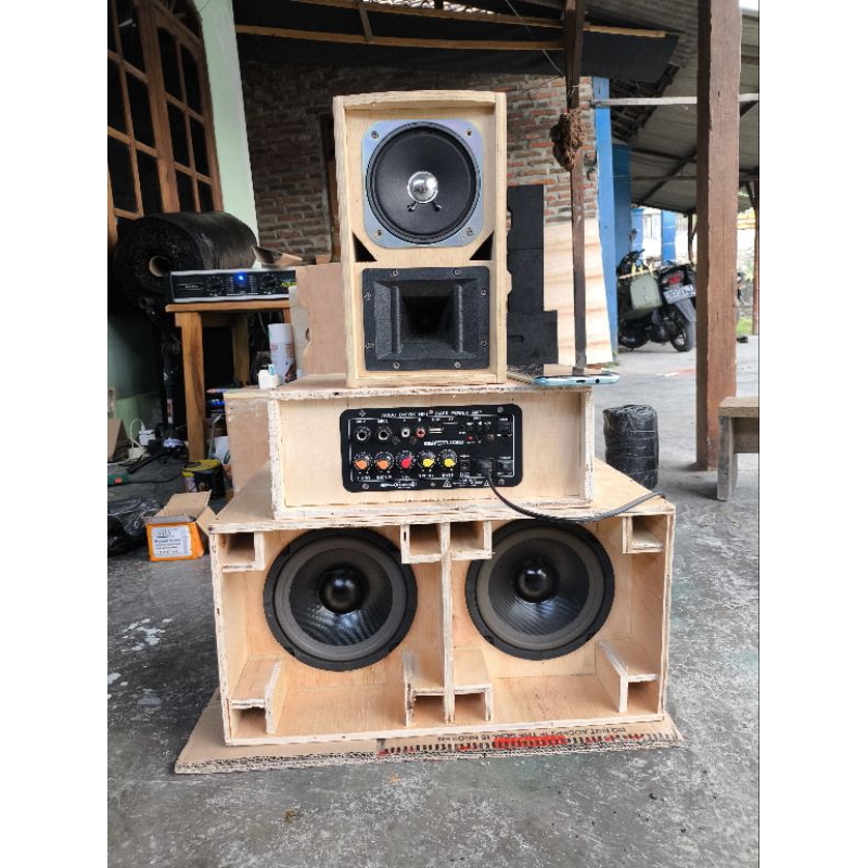 Jual paket lengkap miniatur siap bunyi planar double 6 inch plus ...