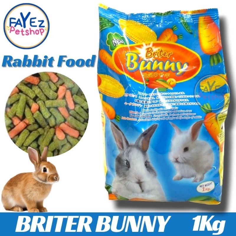 Jual Briter bunny freshpack 1kg (pelet kelinci premium/makanan kelinci ...