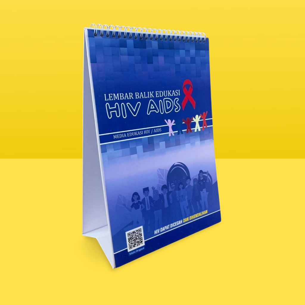Jual Buku Lembar Balik Edukasi HIV AIDS | Media Promosi Kesehatan ...