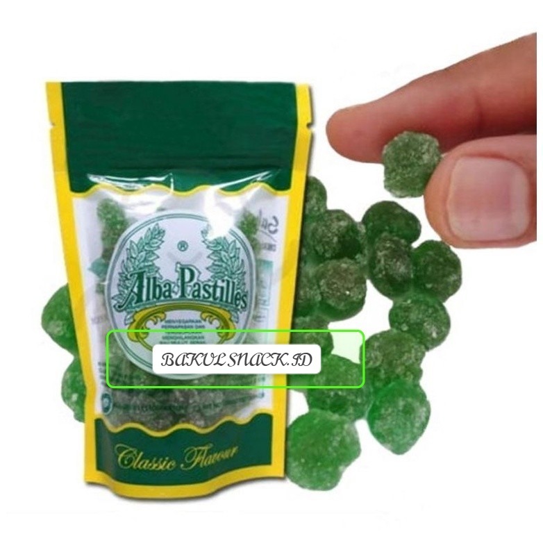 Jual 5 PACK PERMEN ALBA PASTILLES / Permen Mint/PERMEN JADUL HERBAL ...