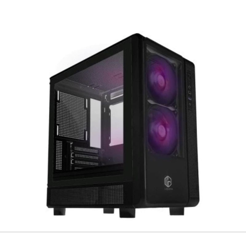 Jual Casing PC Cube Gaming RETRO Glass Free 2 Fan ARGB | Shopee Indonesia