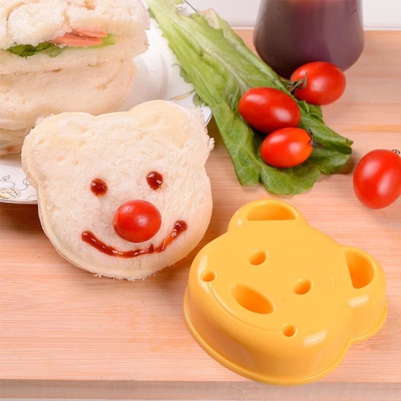 Jual CETAKAN PEMOTONG ROTI SANDWICH KARAKTER DIY / CETAKAN NASI CETAKAN ...