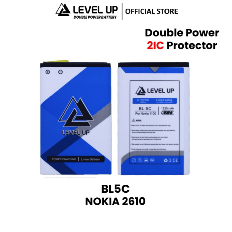 Batterie Nokia BL-5C D'origine – 1020mAh – Pour 2610, 3100, 3110, Etc. – Neuve Sous Blister