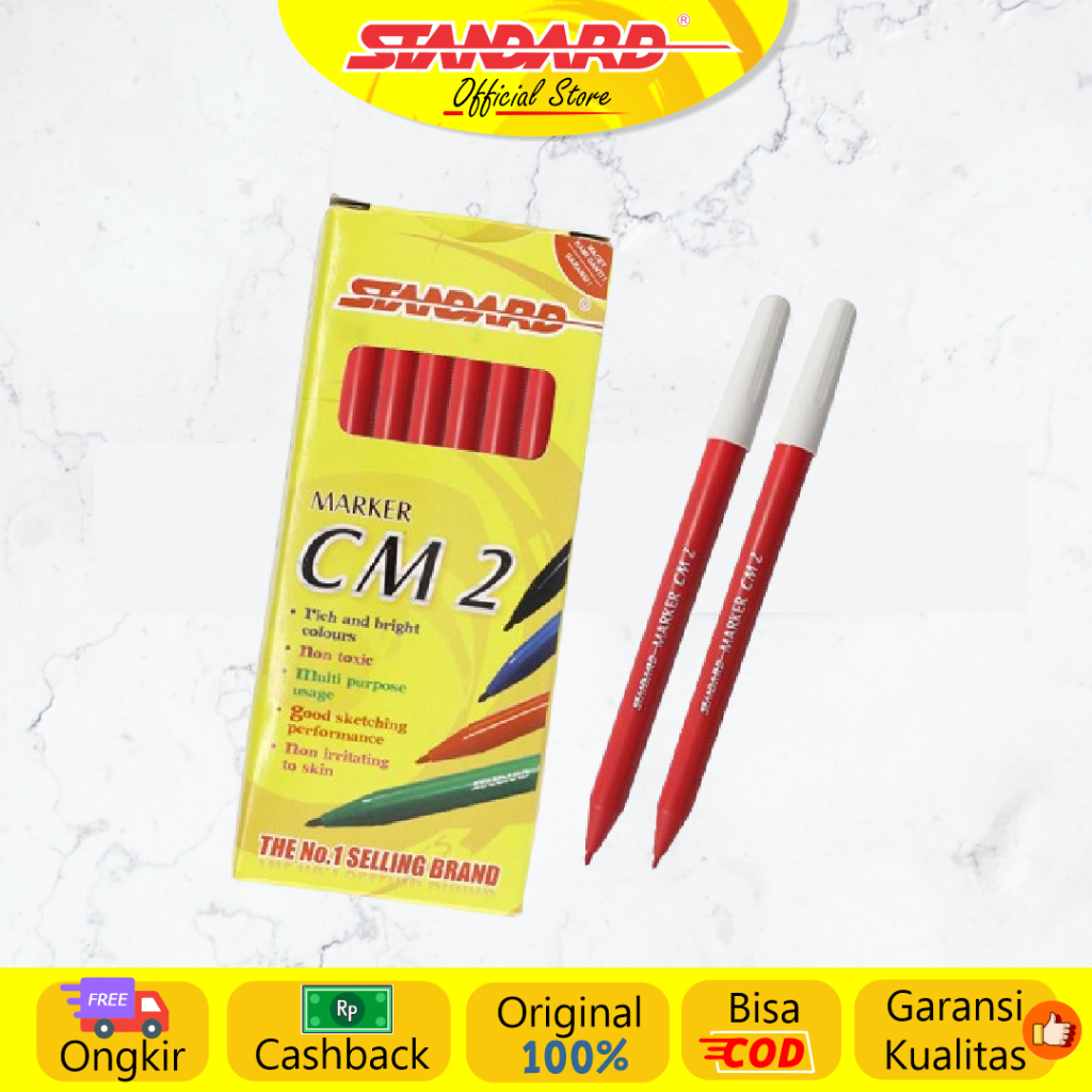 Standard - Marker CM 2 ( Spidol / Coloring ) (4)
