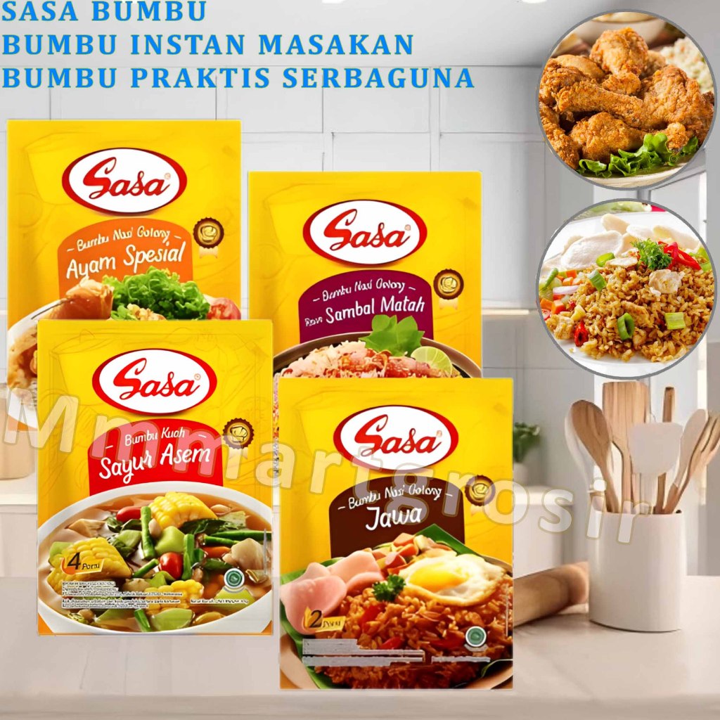 Jual Sasa Bumbu / Bumbu Masakan Instan / Bumbu Praktis Serbaguna ...
