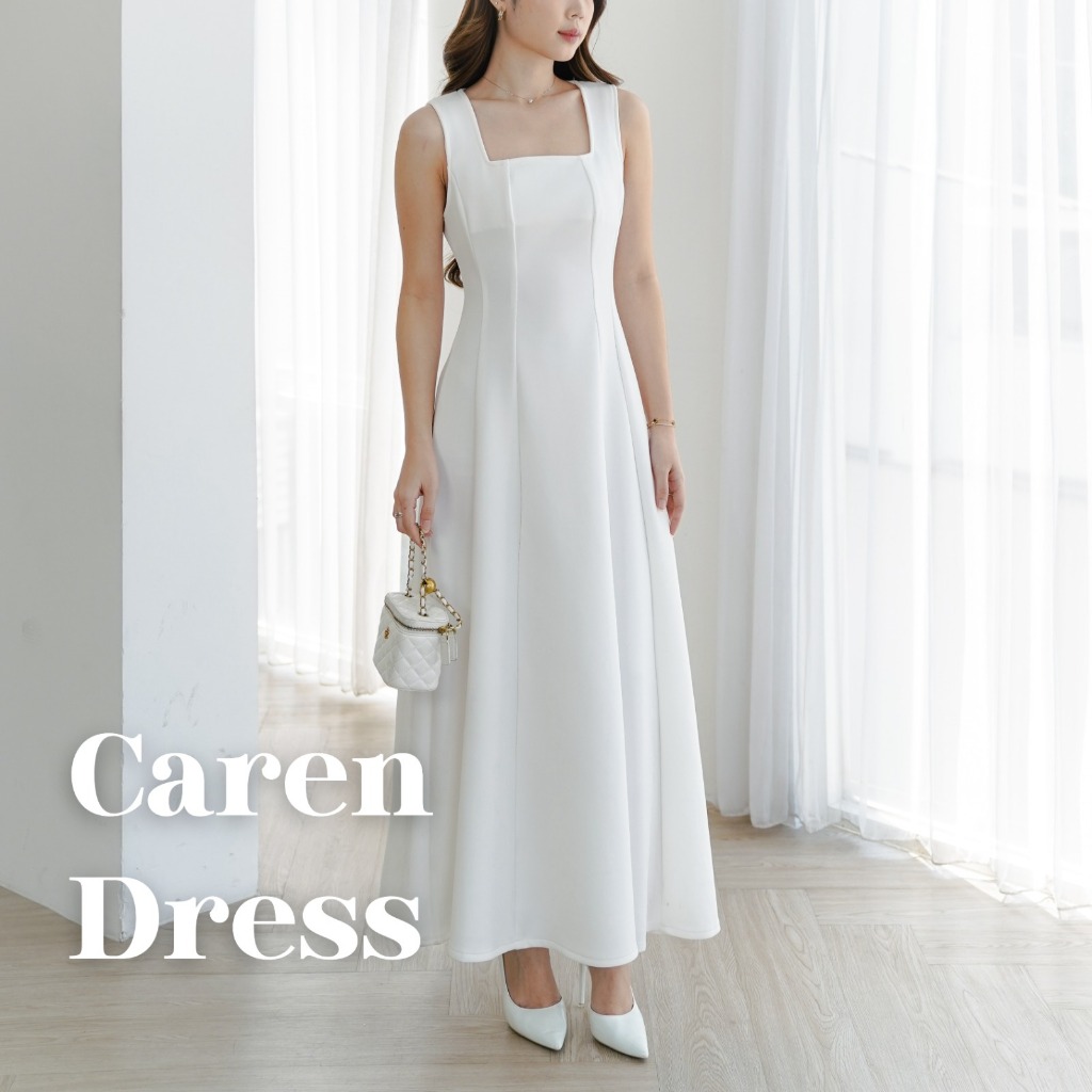 dress putih elegan 33 ide Dress putih