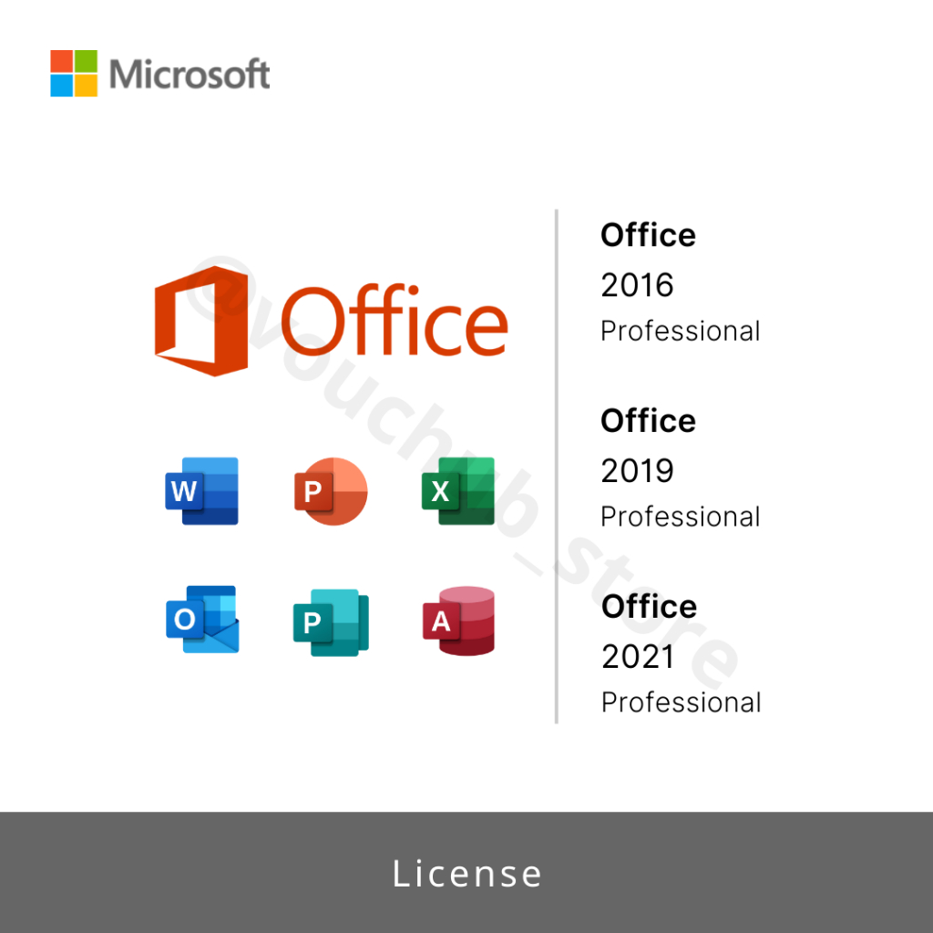 Jual OFFICE Professional Plus 2016 OFFICE Professional Plus 2019