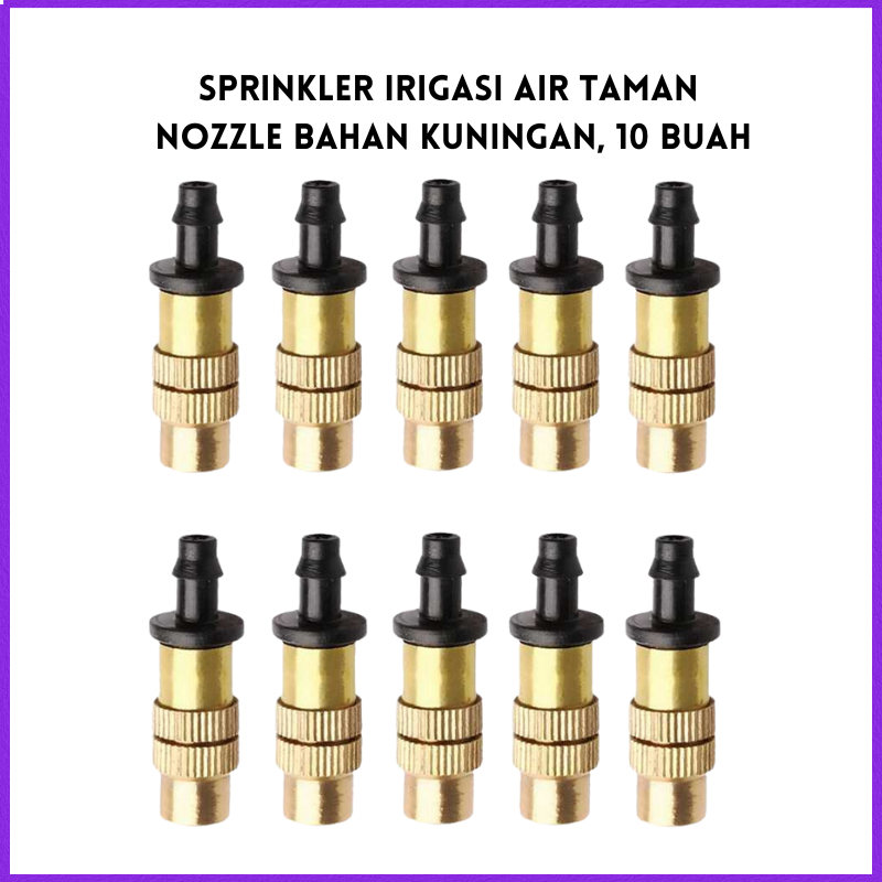 COD Sprinkler Irigasi Air Taman Nozzle 1 Hole 10 buah , Mata semprotan