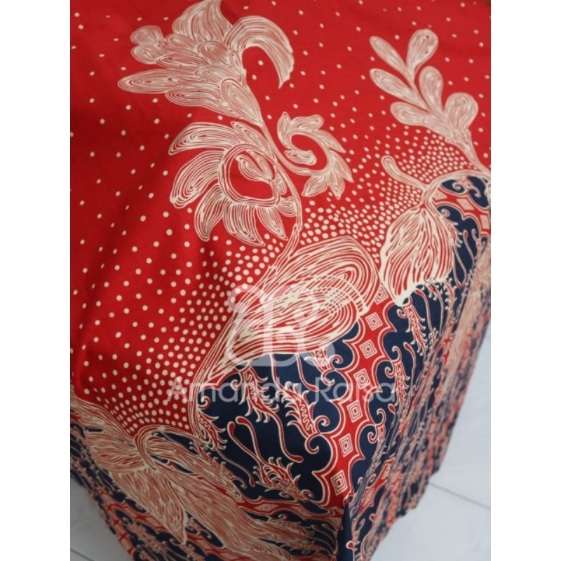 Jual Kain Batik Meteran Potongan Motif Godhong Parang Pamor Shopee Indonesia 7814