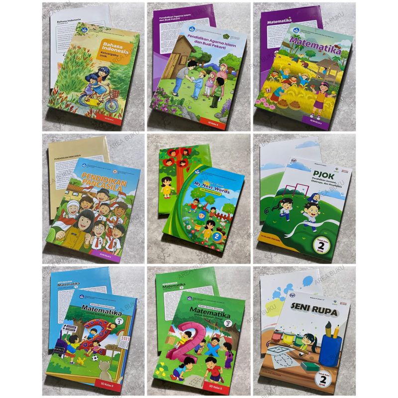 Jual Buku Siswa Kurikulum Merdeka Kelas 2 SD Revisi Terbaru | Shopee ...