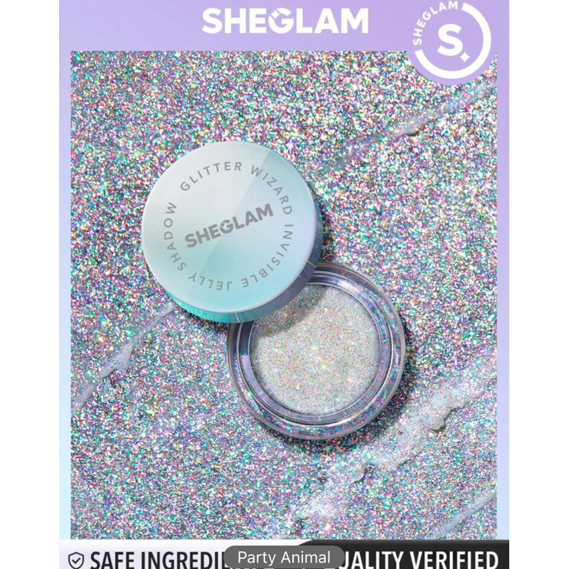 SHEGLAM Glitter Wizard Invisible Jelly Shadow Glitter Eyeshadow