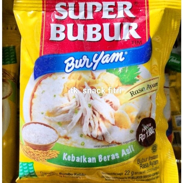 Jual Super Bubur Buryam Renceng Isi 10 Shopee Indonesia