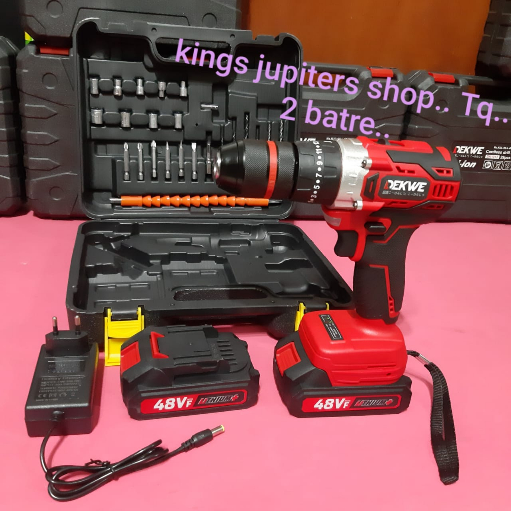 Jual Batre Dekwe Atau Jld Cordless Bor Mm Atau Mm Batrai Volt Volt Mesin Corless