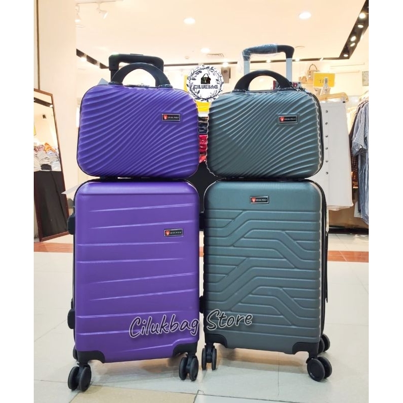 Jual KOPER SET SWISS POLO 20 INC BEAUTY CASE (Model Baru) | Shopee ...