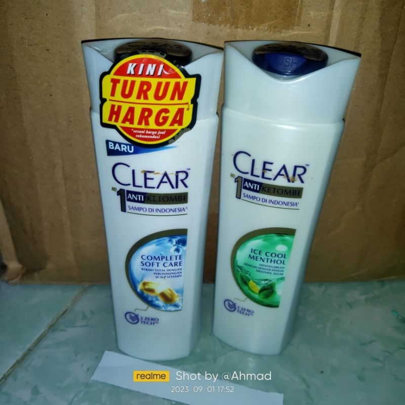Jual Shampoo Clear Anti ketombe Shampoo No. 1 | Shopee Indonesia