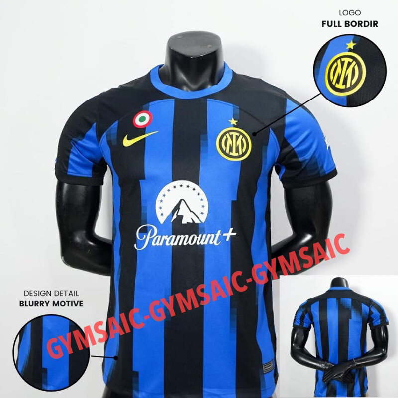 Jual JERSEY INTER HOME 2023 2024 NEW SEASON BAJU BOLA MILANO BIRU