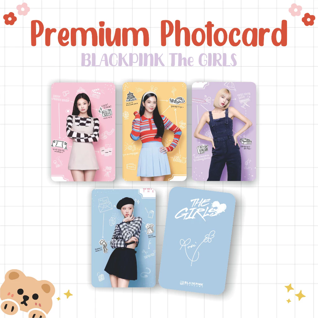 Photocard PC Premium Blackpink The Game dan The Girls