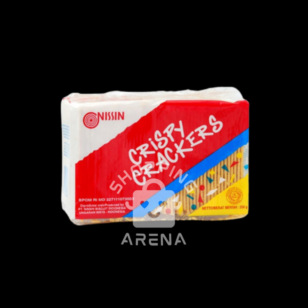 Jual Biskuit Crispy Crackers Nissin 250gr Keju Cheese Chese Krakers