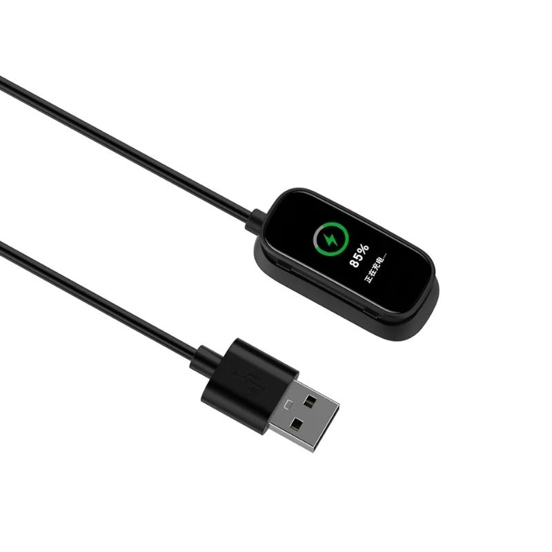 MEMELOKA Cargador Compatible con OPPO Band 2, USB Cable de Carga Magnético para OPPO Band 2 - Negro