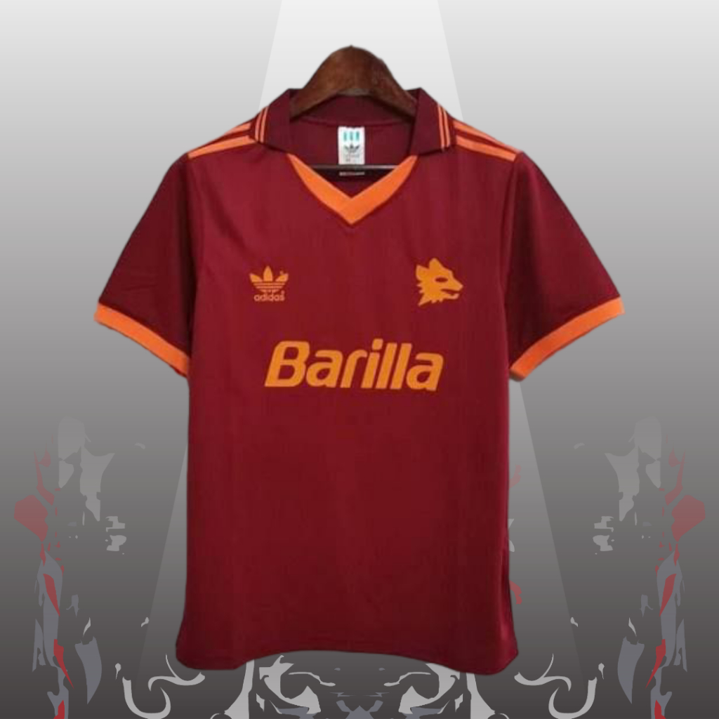 Jual JERSEY RETRO AS ROMA HOME 1992/1993 Shopee Indonesia