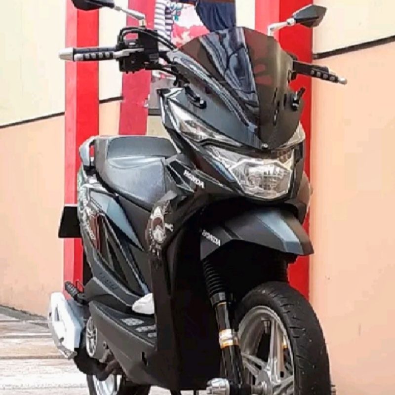 Jual Visor Beat street modifikasi windshield beat street modifikasi