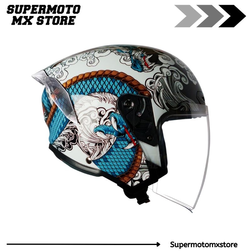 Jual HELM RSV HELMET WINDTAIL RYUJIN CARBON GLOSSY | Shopee Indonesia