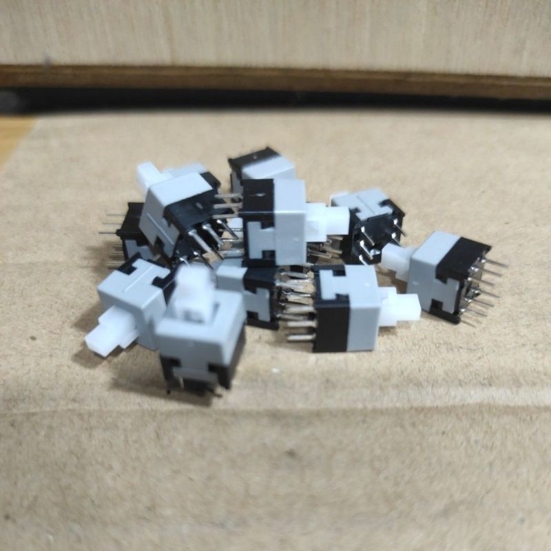 Jual Switch 6p 6 pin push on push off 8mm | Shopee Indonesia