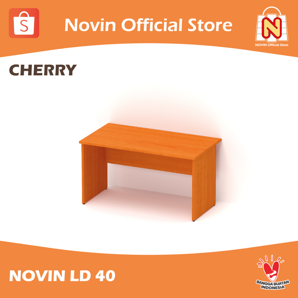 Jual NOVIN LD 40 MEJA KERJA MEJA KANTOR MEJA BELAJAR | Shopee Indonesia