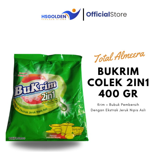 Jual BUKRIM SABUN COLEK 400 GR 2IN1 | Shopee Indonesia