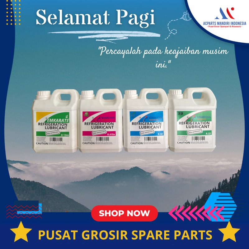 Jual OLI R22 Refrigerant compressor oil Shopee Indonesia