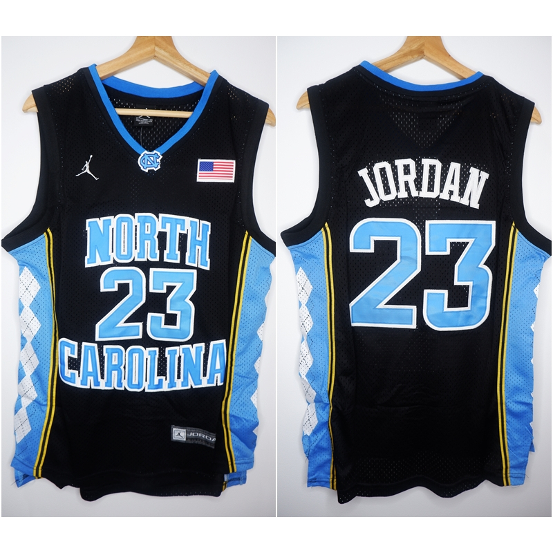 Michael jordan black north carolina jersey best sale
