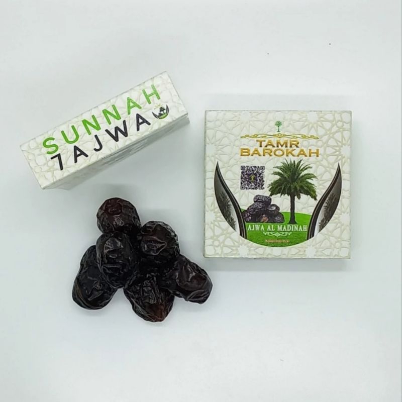 Jual Kurma Ajwa Madinah Kemasan 7 Butir Korma Nabi Ajwa 7 Butir Sunnah