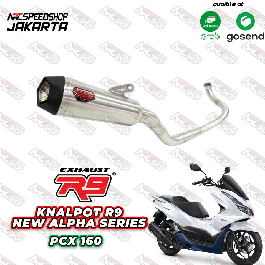 Jual Knalpot R9 New Alpha Series HONDA PCX 160 2021 Fullsystem | Shopee ...