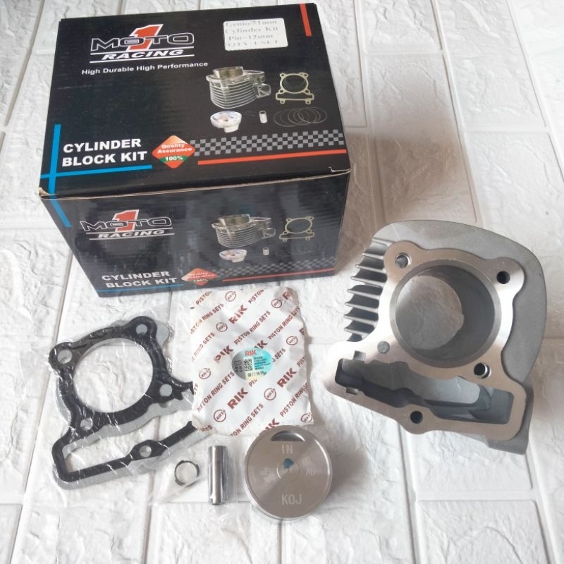 Jual Blok Bore Up Kit Mm Pen Moto Racing Genio Koj New Beat K A