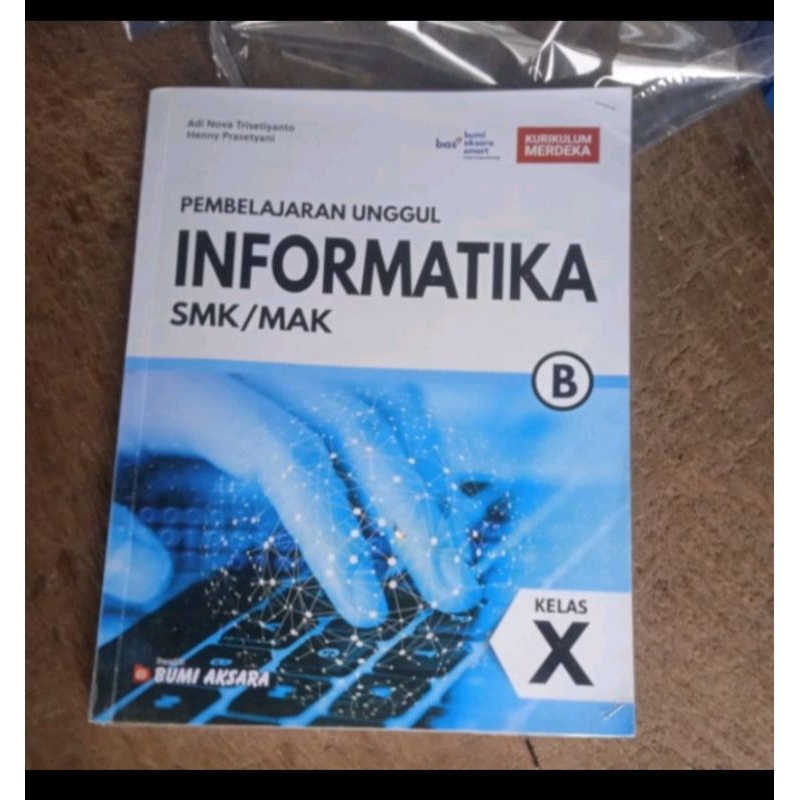 Jual Informatika Kelas 10 SMK Kurikulum Merdeka | Shopee Indonesia