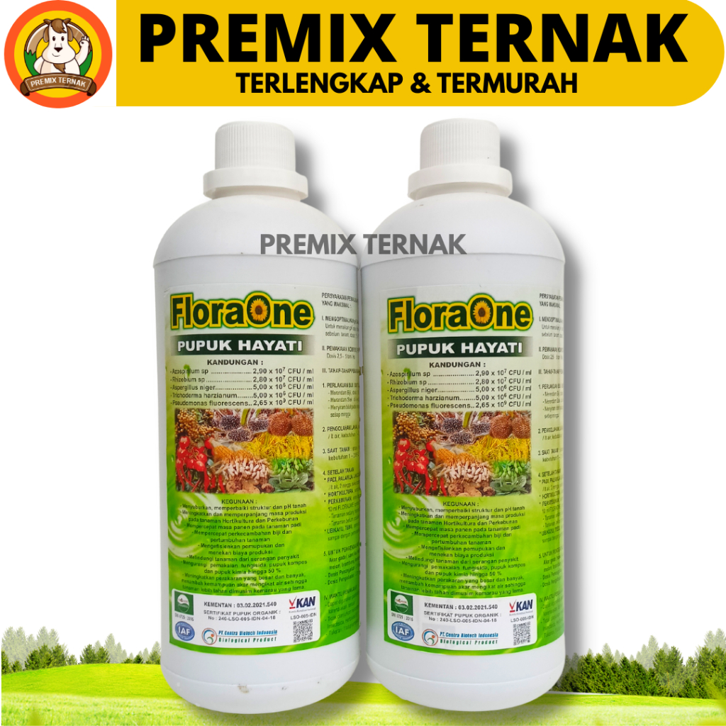 Jual Flora One 1 Liter Floraone Cair Tricoderma Cair Pupuk Cair Shopee Indonesia 8700