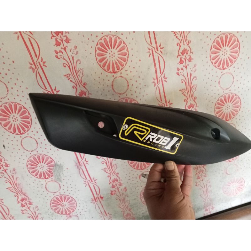 Jual COVER TAMENG KNALPOT ROB1 CARBON NMAX PCX AEROX VARIO 125/150 DLL ...